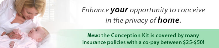 The Conceivex Conception Kit is the first and only FDA-cleared system designed to help couples get pregnant in the privacy of home.